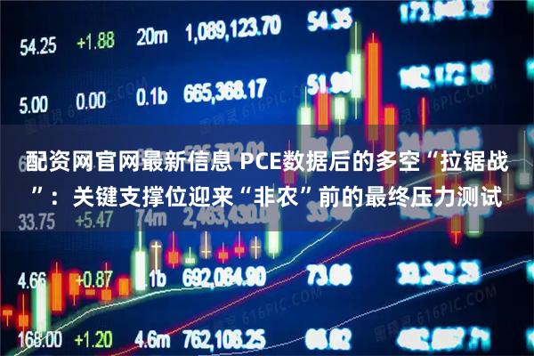 配资网官网最新信息 PCE数据后的多空“拉锯战”：关键支撑位迎来“非农”前的最终压力测试